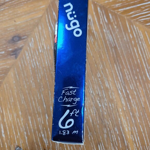 Nugo Lightning® 6ft Charge Sync Cable & 2.1A Car Charger Fast Charge - Picture 2 of 3